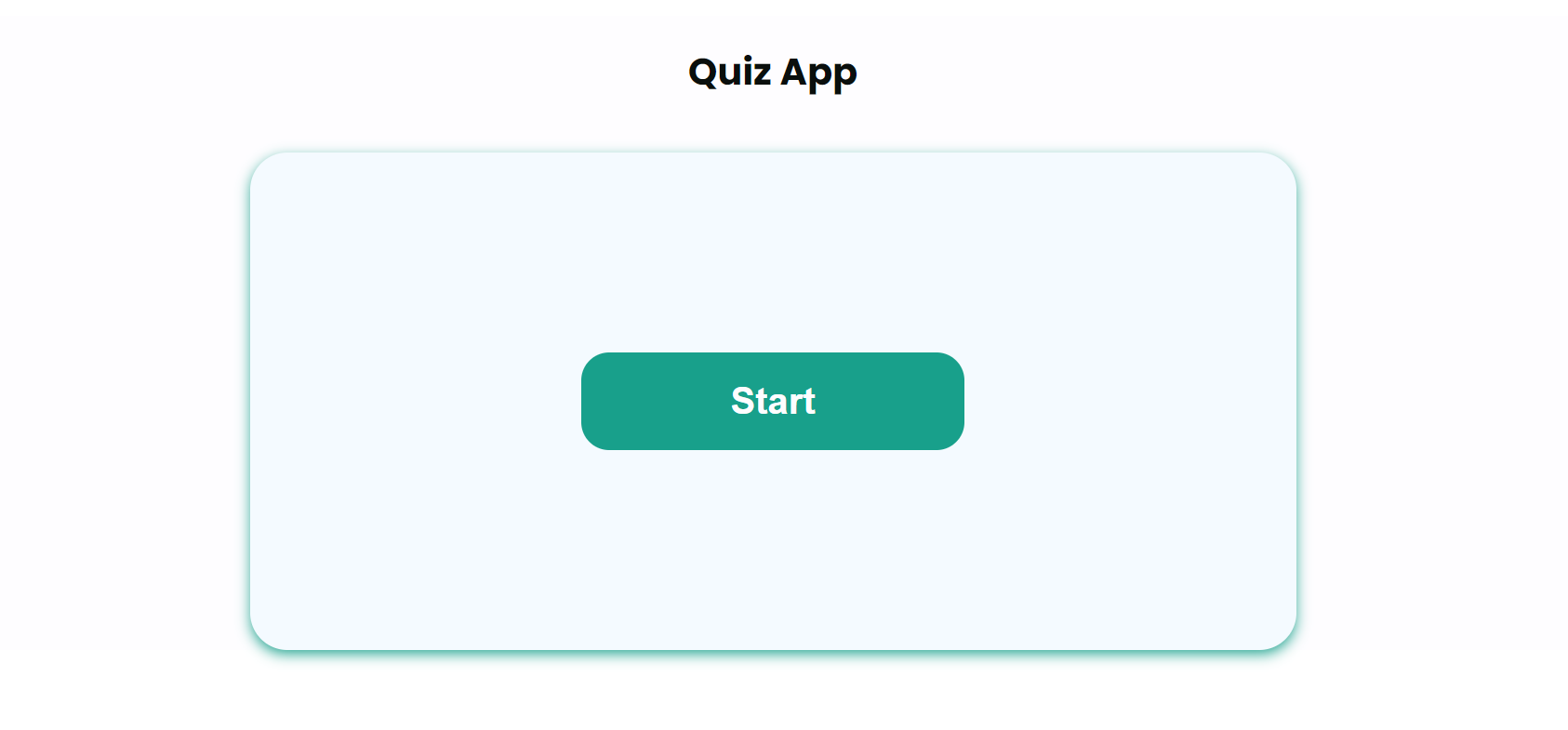 react quiz app